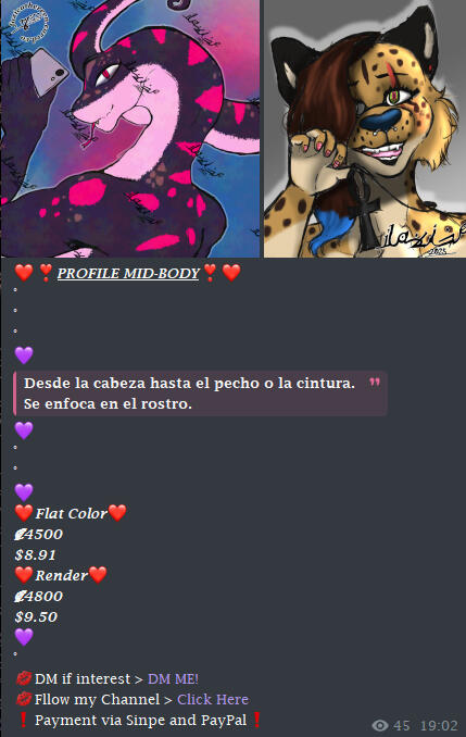 Avery Fasion's Face Fursona main