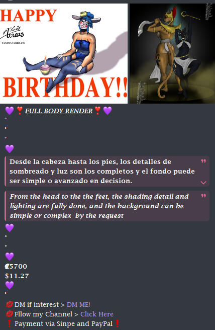 Avery Fasion's Face Fursona main